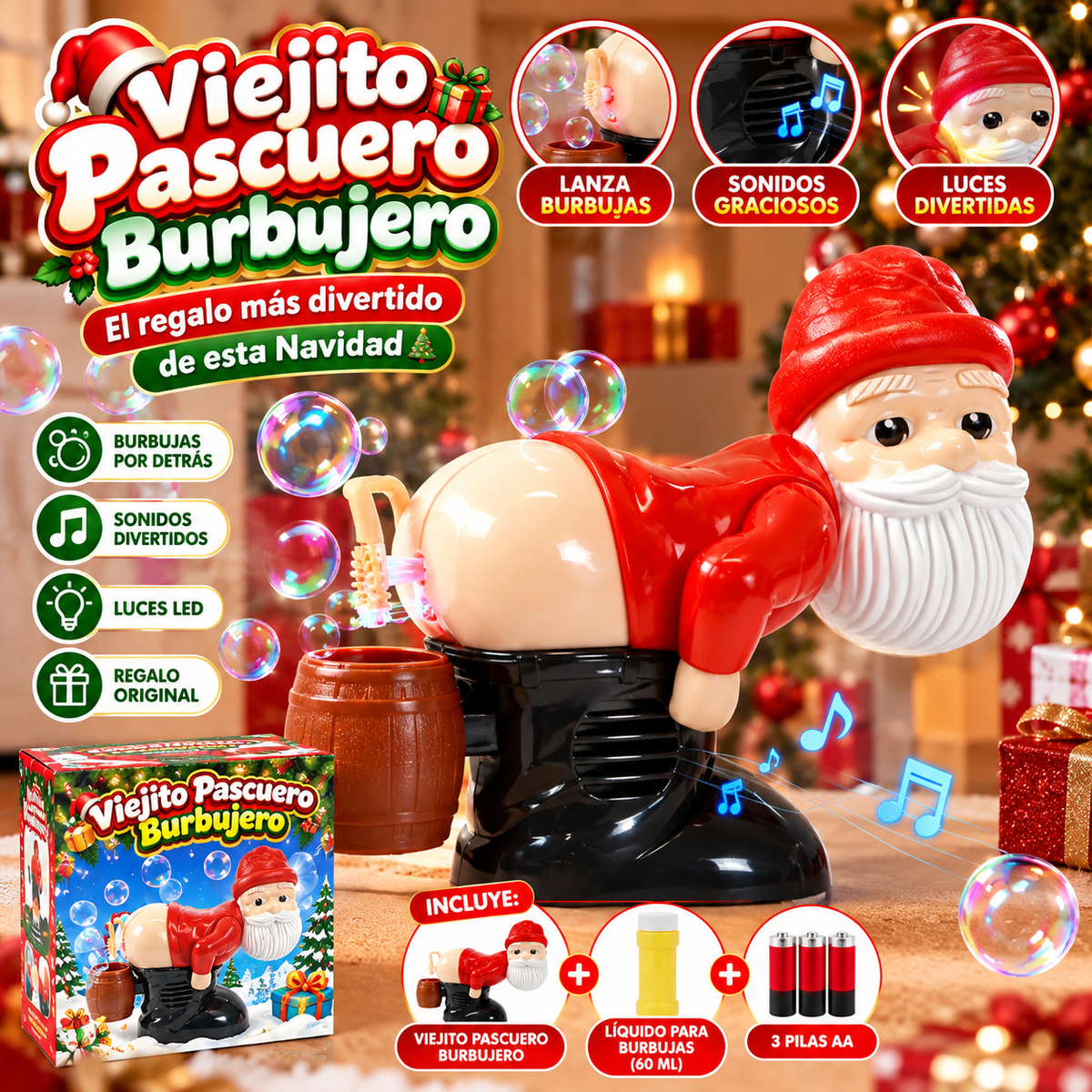 Viejito Pascuero Burbujero™